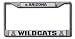 Arizona Wildcats Chrome Frame