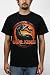Mortal Kombat - Mortal Kombat 9 Logo Mens T-Shirt In Black, Size: Small, Color: Black