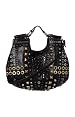 Soft Studded Purse by Karen Millen :  studded black leather soft studded purse by karen millen
