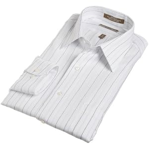 Van Heusen Mens Fitted Wrinkle Free Broadcloth Stripe