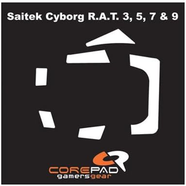 Corepad CS28100 Skatez for Saitek Cyborg R.A.T 3, 5, 7, 9 & M.O.O.7 Mouse Feet