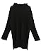 DDOL Women's Hooded Oversized Knitted Long Sweater Pullover