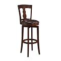 Ridgeville Swivel Barstool - Brown
