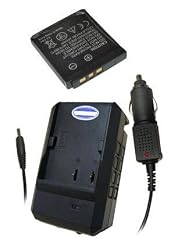 SterlingTek's Kodak Klic 7001 AC/DC Charger + Battery combo Pack