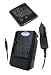 SterlingTek's Kodak Klic 7001 AC/DC Charger + Battery combo Pack