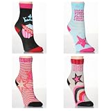 Chaussettes à motif High School Musical pour filles (lot de 3 paires)