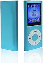 iMusicoo 16GB MP4 player Big and Clear Sound MP3 Music Player with FM Radio, Video and Voice Recorder-Blue