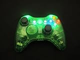 Halo Green XCM Xbox 360 Controller with Professional Thumbsticks