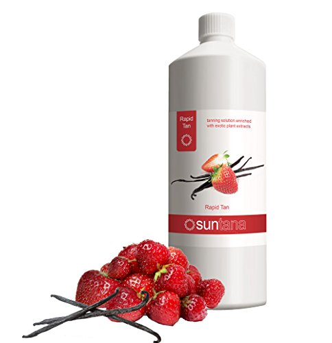 32oz Rapid Tan Solution - Strawberry Vanilla Fragrance Premium Sunless Solution