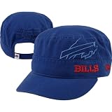 NFL Women's Buffalo Bills Goal-2-Go Military Cap (Blue, One Size Fits All)