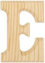 Wood Letters 6"-Letter E