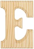 Wood Letters 6 - Letter E