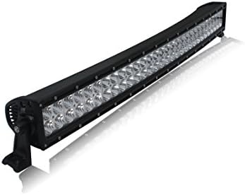 Aurora LED 30" Curved Double Row Light Bar. 60 X 3W Oslon White LED Chips, 14400 Lumens, Combination Beam