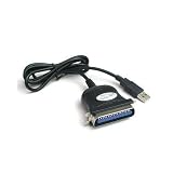 TeckNet VS405 USB to Parallel IEEE 1284 Printer Adapter/Converter Cable