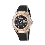 TechnoMarine Women's 110040 Cruise Original Star 3 Hands Black Dial Watch
