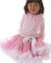 Ally Girl Pettiskirt *PINK/WHITE* (petite - tween) X Large (7y/8y)