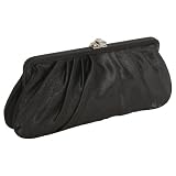J. Furmani Large Satin Clutch