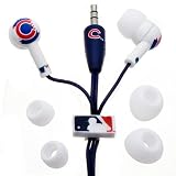 MLB Nes Group Chicago Cubs Team Logo Baseball Earphones