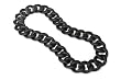 Sunbaked Link Necklace in Matte Black