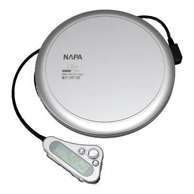 NAPA DAV 398 Tragbarer MP3-CD-Player schwarz