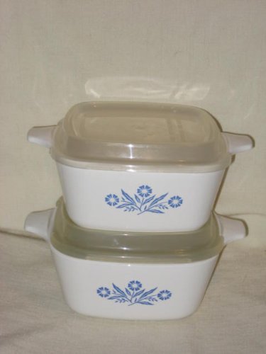 (2) Pair Of Corning Ware 