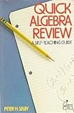 Quick algebra review