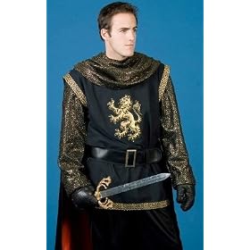 Mens Halloween Medieval Renaissance Knight Costume