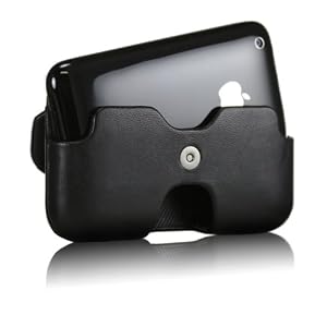 Case-Mate Hipster Belt Clip Napa Leather Case for iPhone 3G, 3G S (Black)