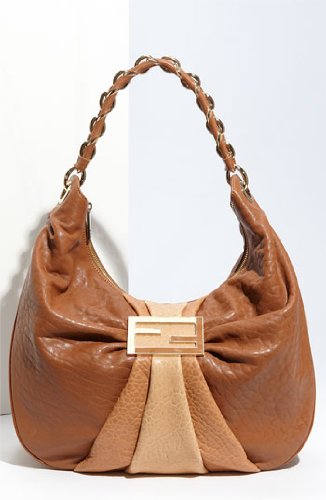 Fendi 'Mia Degrade' Lambskin Leather Hobo