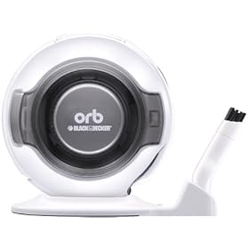 BLACK&DECKER orb(�I�[�u) �y�|���@�Ɍ����Ȃ����̃f�U�C���z �[�d���n���f�B�N���[�i�[ �z���C�g ORB48W