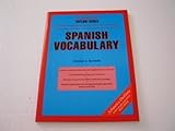 Schaum's outline of Spanish vocabulary