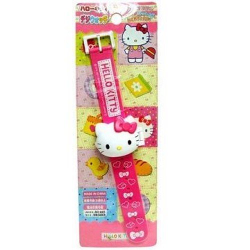 Sanrio Hello Kitty Die Cut Kids Digital Wrist Watch Wristwatch Gift Japan