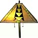 Mission Stained Glass Floor Lamp