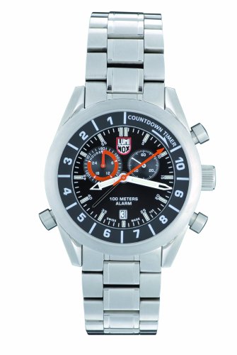 Luminox Men's A.1402 Yachting Countdown Timer Stainless Steel Watch