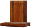 Wood Rectangle French Recipe Book Cutting Board 8" x 11"
