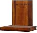Wood Rectangle French Recipe Book Cutting Board 8" x 11"