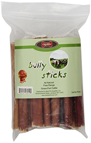 BPS - FDA & USDA Certified Thick Plain Bully Sticks - 6