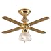 Dollhouse Miniature Tulip Ceiling Fan