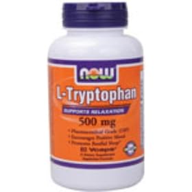 NOW L-TRYPTOPHAN 500 MG - Vegetarian Capsules
