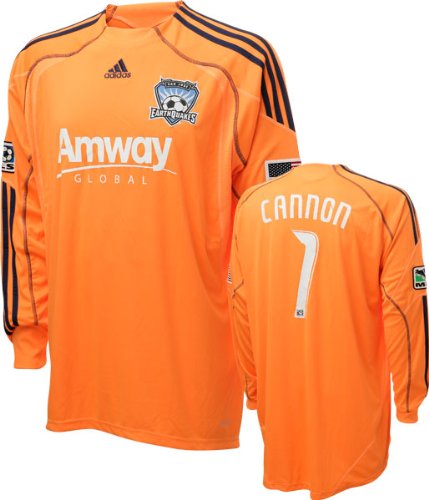 Joe Cannon Game Used Jersey: San Jose Earthquakes #1 Goalie Jersey