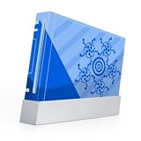 Crop Circles Blue Design Nintendo Wii Body Protector Skin Decal Sticker