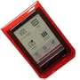 TrendyDigital Splash Proof , Water Resistance Case, Cover, Pouch with Padding for Sony Reader PRS600SC (Sony Digital Reader Touch Edition) , Red Border