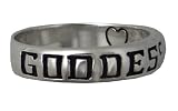 Goddess Ring, 7 in Sterling Silver