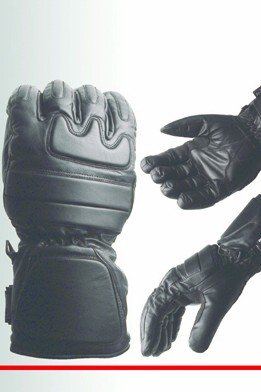 TUZO MOTORCYCLE RIDING GLOVES ALL LEATHER WATERRPOOF MODEL