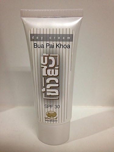 Aphaibhubejhr's Bua Pai Khao Day Cream (Combination of Lotus Root, Rice Bran Oil, and Bamboo) 1.05 Oz