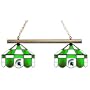 Michigan State Spartans Executive 2 Light Game Table Lamp