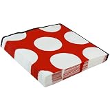 NCAA Georgia Bulldogs Polka Dot Luncheon Napkins