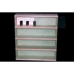 V27 Vitrine f�r ZIPPO , Mineralien ,Miniflasche ,Regal