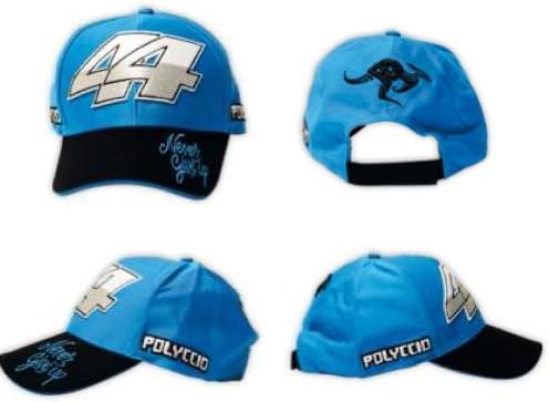 2014 Official Pol Espargaro 44 Never Give Up Moto GP Tech 3 Cap Blue