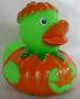 Glow-in-the-Dark Halloween Jack-o-Lantern Pumpkin Rubber Ducky